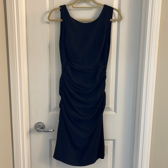 BCBG Max Azria midi ruched dress - Picture 1 of 3